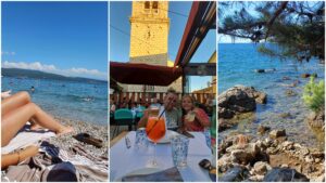Journée pause… plage, shopping, resto…