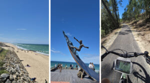 La Gironde à vélo, Jour 5 – Hourtin > Claouey / bassin d’Arcachon